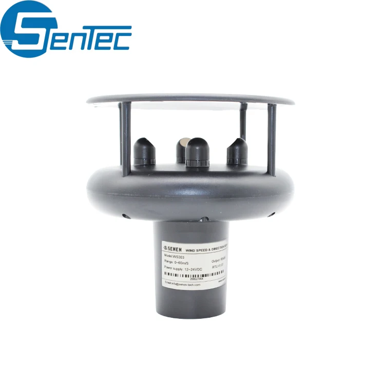 

Industrial Anemometer Weather Station Ultrasonic Wind Speed Direction Sensor