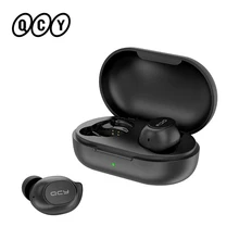 QCY T9S Bluetooth наушники с шумоподавлением настоящие беспроводные 5