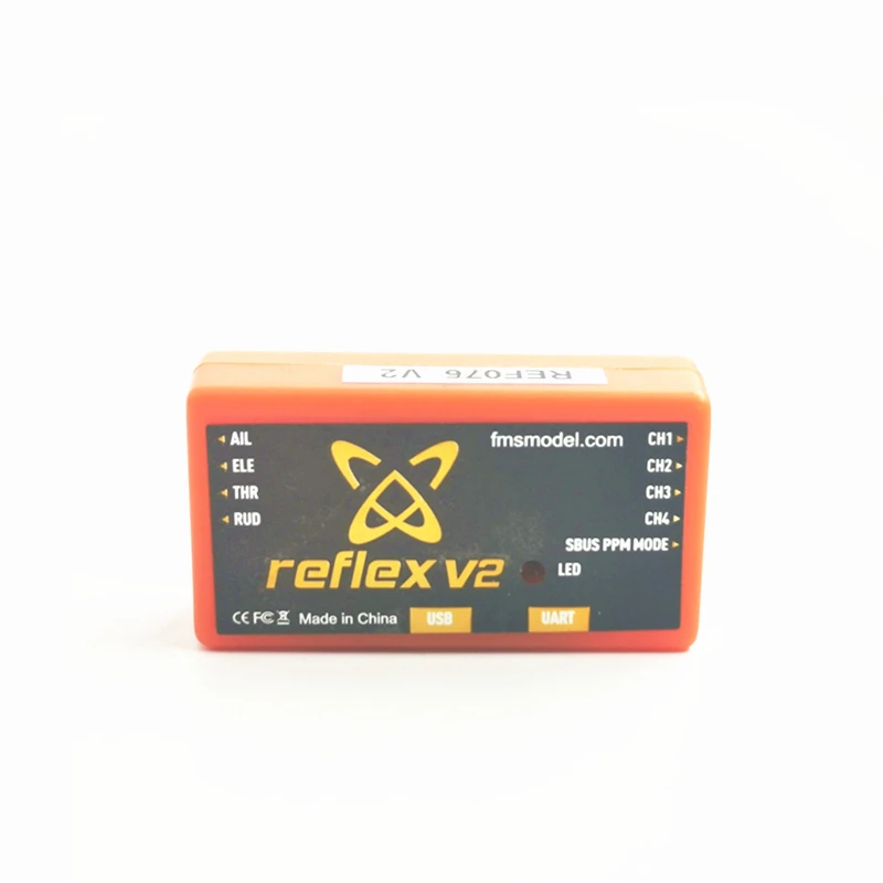 

Контроллер полета FMS Reflex V2, внешний гироскоп для радиоуправляемого вертолета с неподвижным крылом