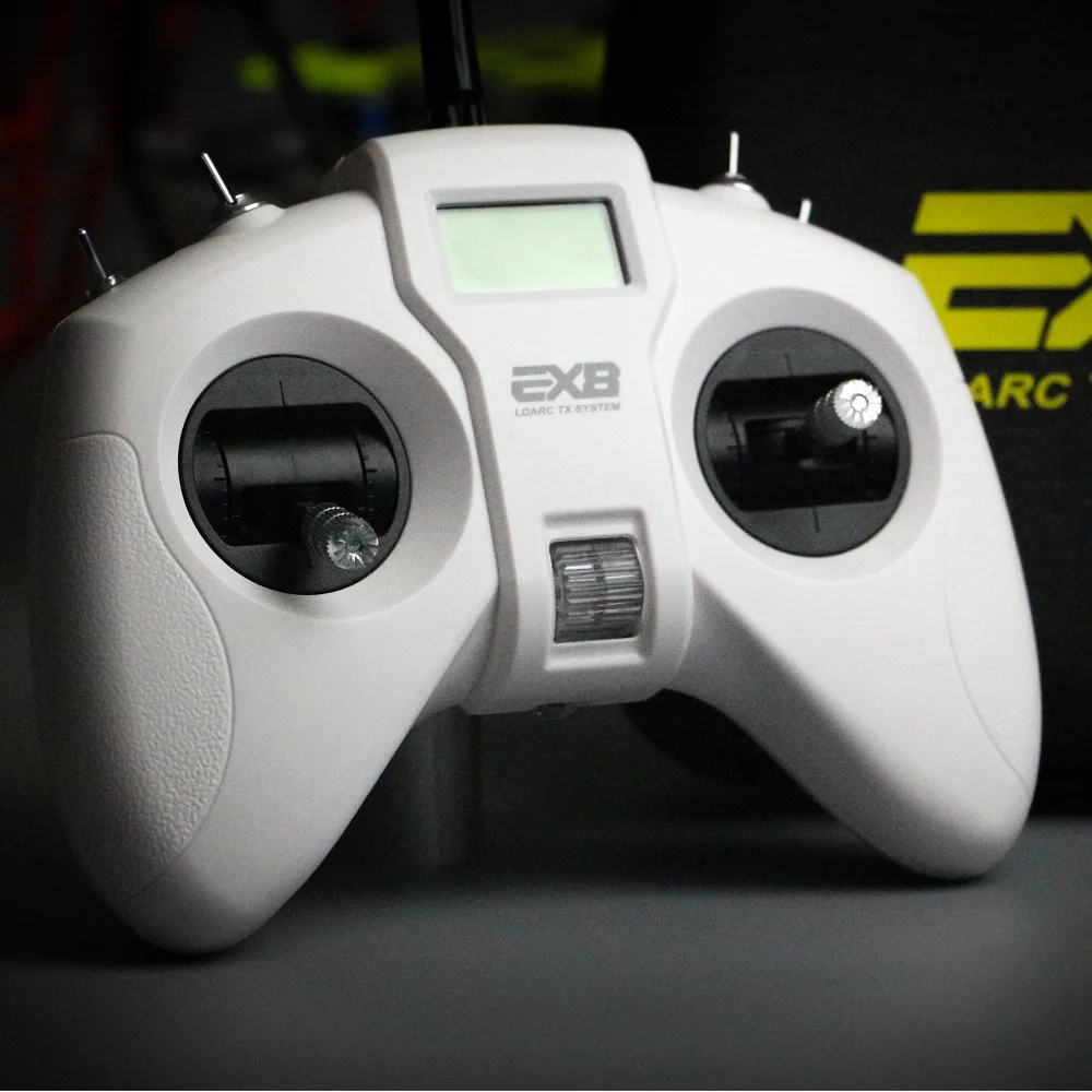 

Радиопередатчик LDARC EX8, 2,4 ГГц, 8 каналов, с ЖК-дисплеем, поддержка 3 протоколов, для самолета на радиоуправлении, FPV