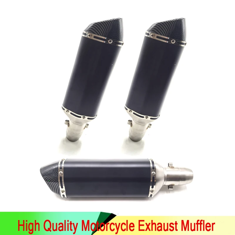

The latest general-purpose motorcycle exhaust muffler pipe 51 mm motorcycle inlet exhaust is suitable for most motorcycles