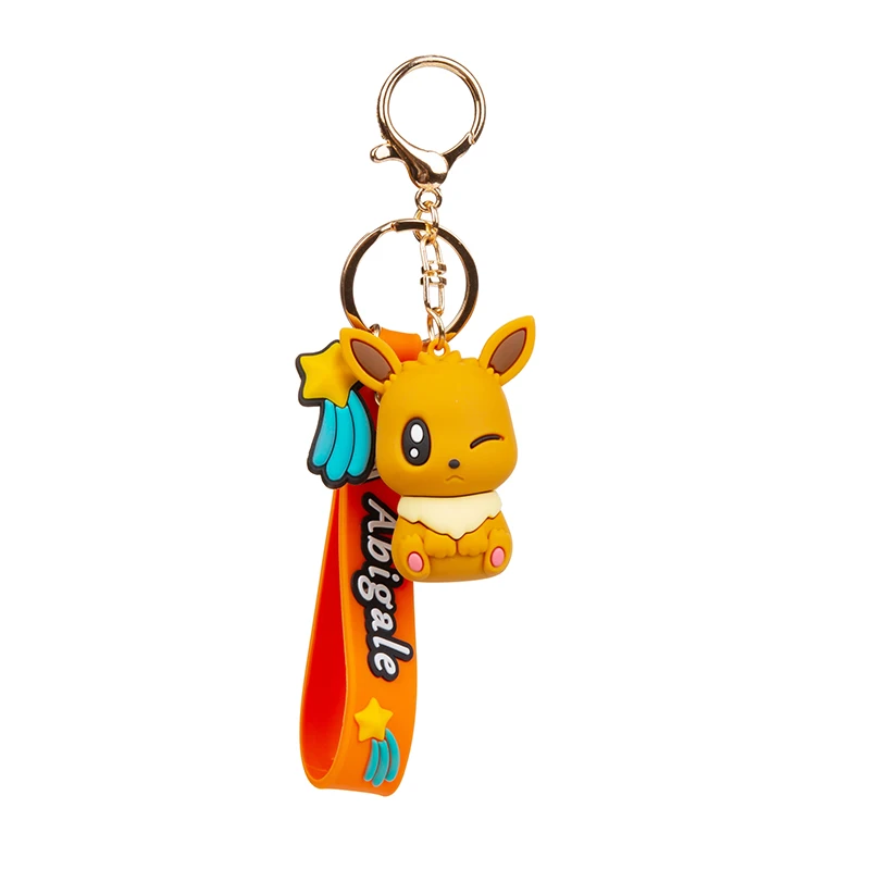 Покемон мультфильм брелок подвеска игрушки Пикачу женская модель зеркана йолон