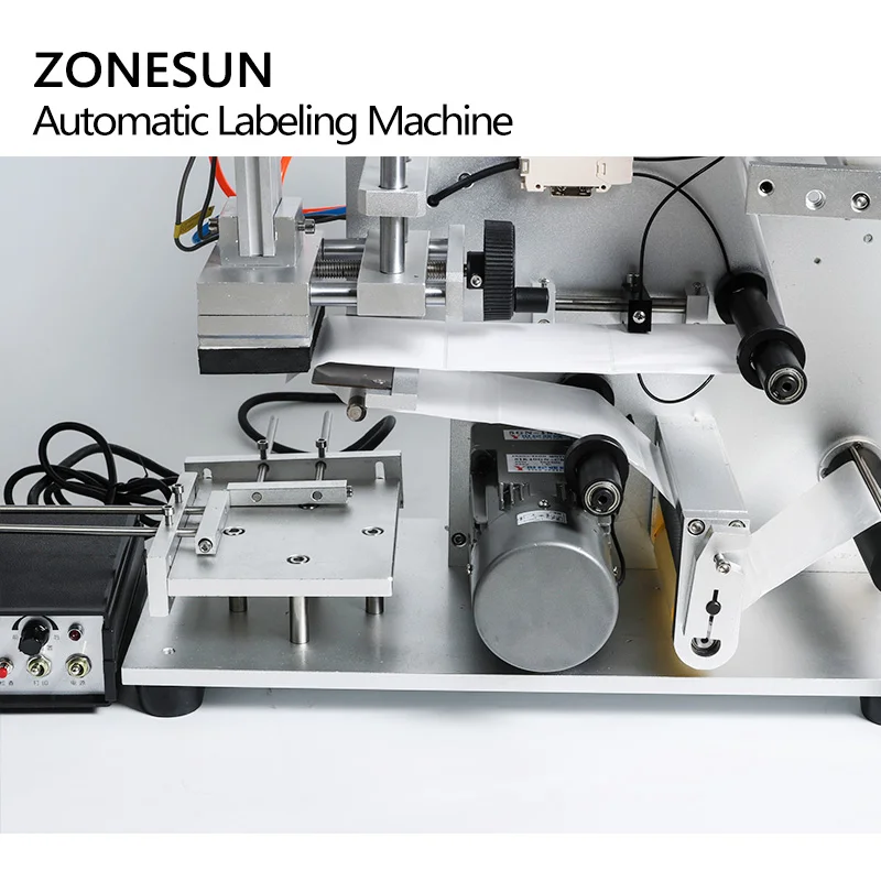 ZONESUN LT-60D полуавтоматическая этикетировочная машина для плоских поверхностей