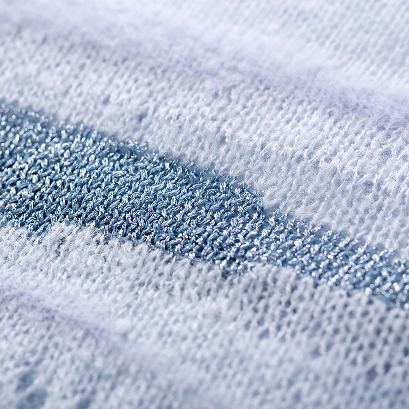 ARTKA 2020 Spring New Women Knitwear Fashion Loose Long Sleeve Thin Wool Sweater Hollow Out Pullover Mohair YB20100C | Женская одежда