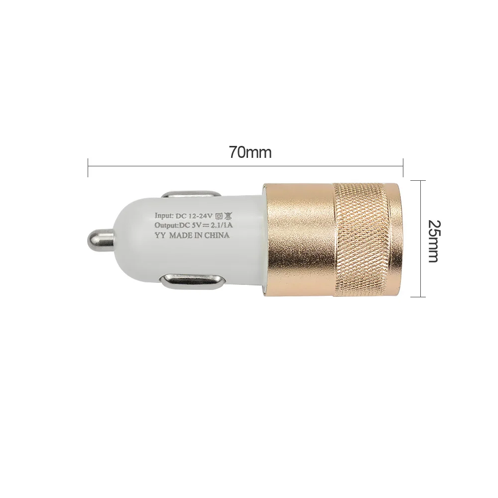 Автомобильное зарядное устройство AOSHIKE с двумя usb-портами автомобильное для