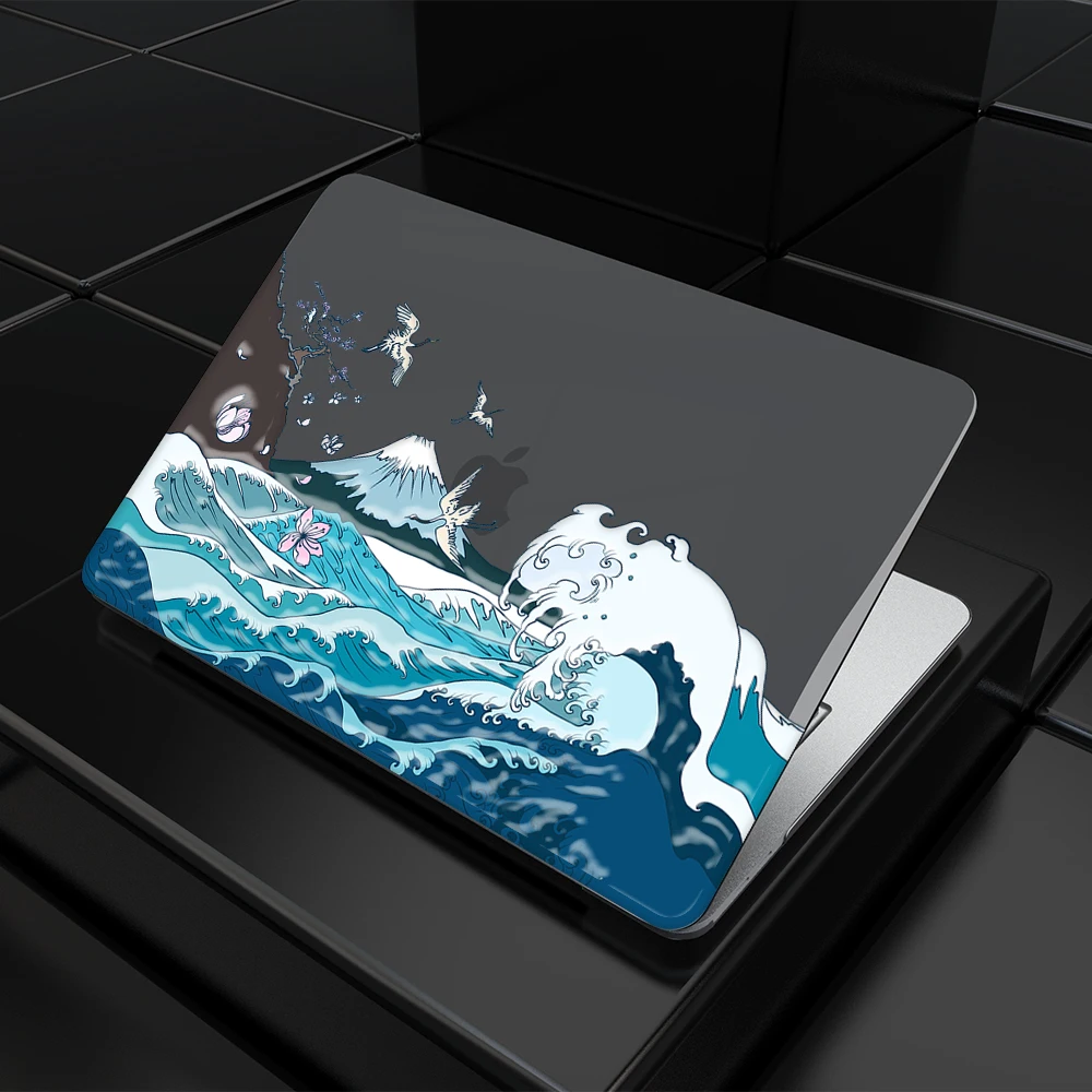 

MTT 2020 Laptop Case For Macbook Pro 13 Crystal Black Cover for Mac book Air Pro 11 12 13 15 16 inch funda Hard Laptop Sleeve