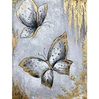 5D DIY алмазная живопись бабочки картины полный квадрат круглый 3D Лебедь вышитые алмазами кристалл мозаика украшение дома подарок DF93