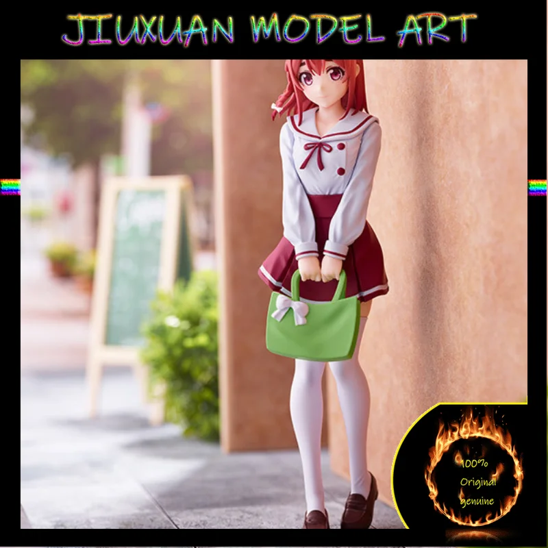 

Японские 100% Оригинальные фигурки Kanojo Okarishimasu Sakurasawa Sumi 18 см фигура аниме модель игрушки Фигурки Коллекционная кукла подарок