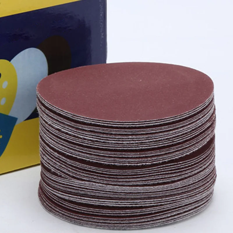 

10pcs 4inch 100mm Wet Dry Sandpaper Sander Disc Sanding Pad 40 60 100 120 240 320 400 600 800 1000 1500 2000 Grit Polishing Pad