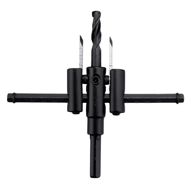 Прочный регулируемый 120/200/300 мм Круг отверстие пилы сверло резак набор для