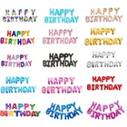 Воздушный шар на день рождения, воздушные буквы, алфавитные золотые, розовые фольгированные воздушные шары для детей, мальчиков, малышей, шоу, вечеринки, дня рождения, гелиевые воздушные шары для вечерние ринки