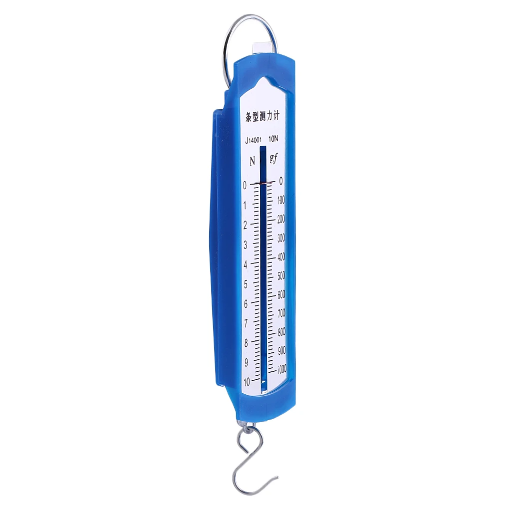 

10N Spring Dynamometer Spring Balance Physical Mechanical Lab Equipment Tool