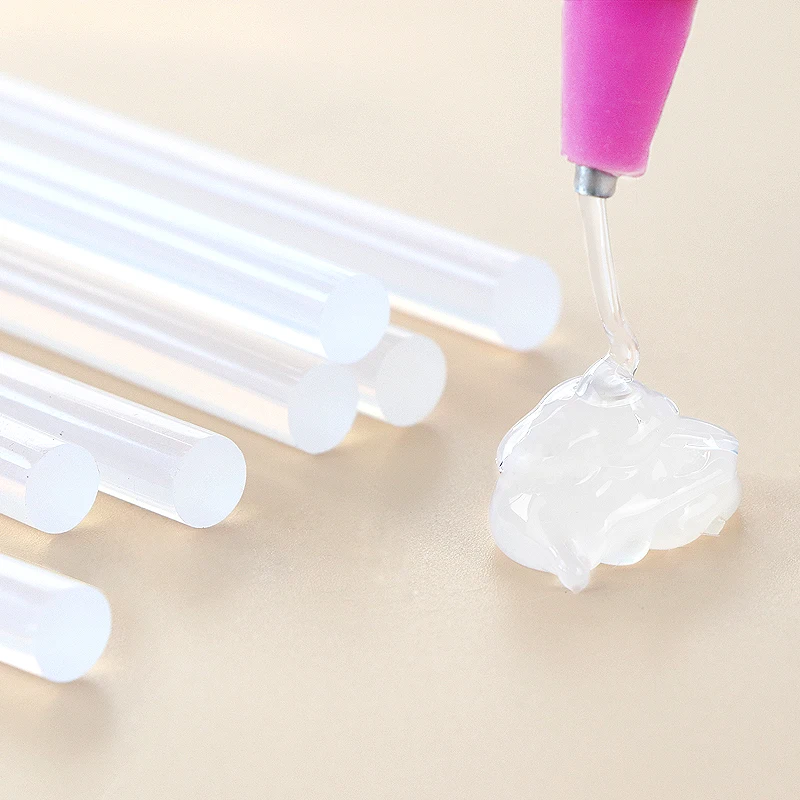 

Hot Melt Glue Sticks for Electric Glue Gun Silicone Hot Glue Stick 7mm 20PCS Hot Melt Adhesive Repair Tool Kit DIY Hand Tool