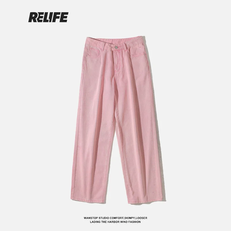 Женские прямые широкие джинсы женские мешковатые штаны узкие трендовые длинные