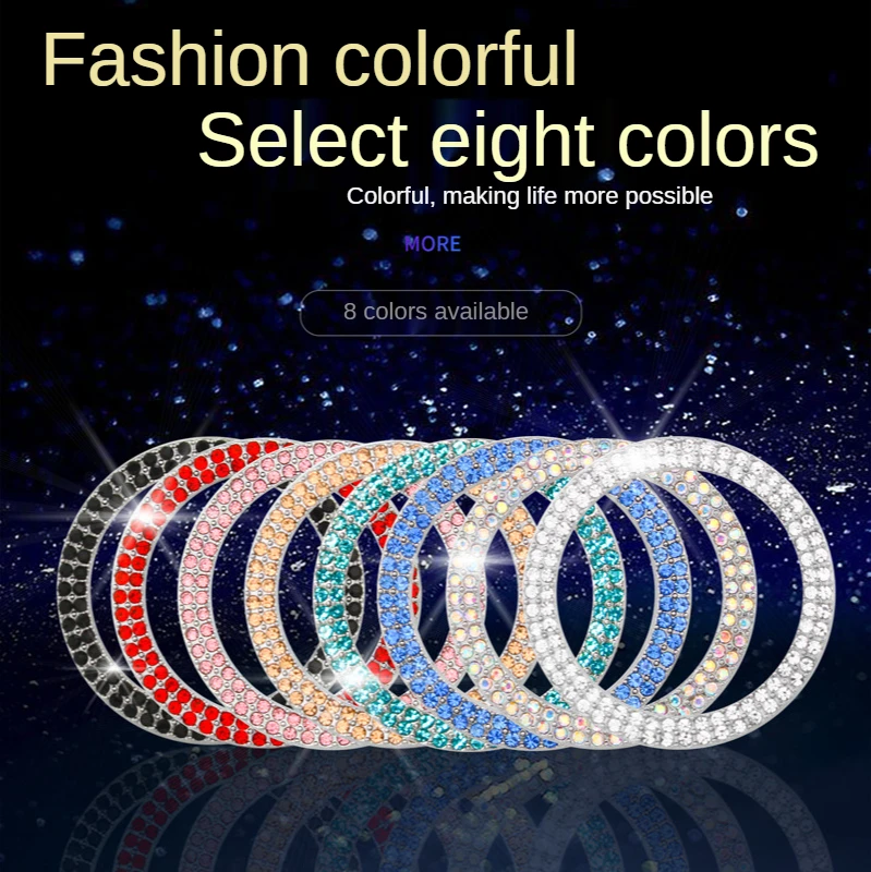 Автомобильный нажатием одной кнопки Пуск украшения Стикеры Diamond автомобильный