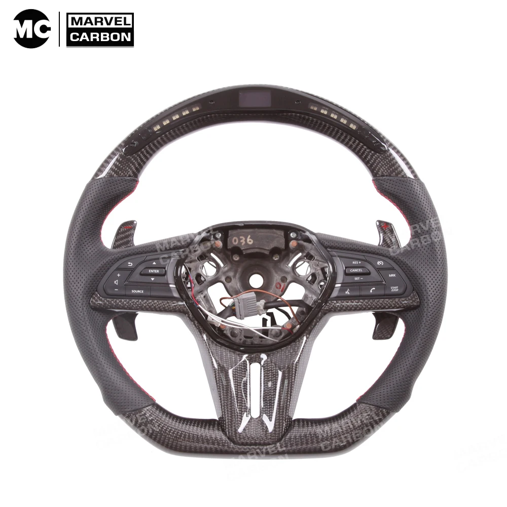 

Рулевое колесо из углеродного волокна для Nissan GT-R 35 Skyline Nismo