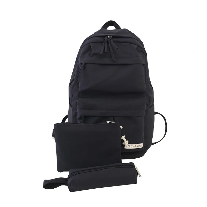 

Female Large School Bag For Teenage Girls 2020 Nylon Travel Backpack Women Mochilas Sac A Dos Ladie Laptop Rucksack Men Bag Pack