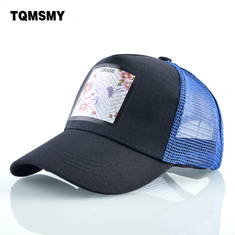 

Бейсболка унисекс с красным журавлем, мужская Кепка в стиле хип-хоп, Снэпбэк Кепка с дышащей сеткой от солнца для женщин