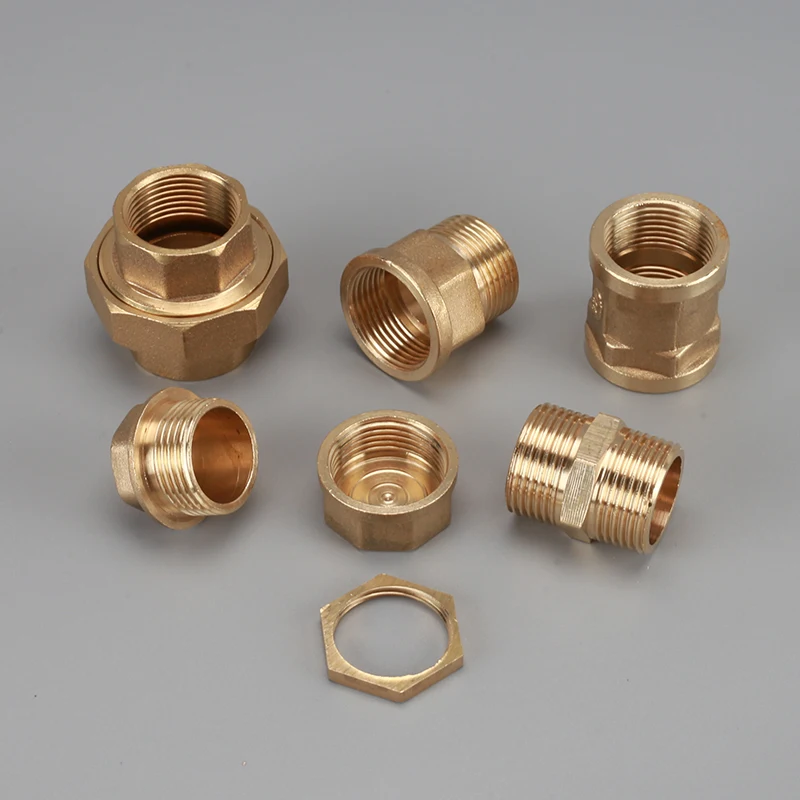 

3/4''Brass Pipe Fitting BSP TypeMale / Female Thread, Lock Nuts, 3 Way Copper Water, Oil , Plumbing ,Gas Adapter