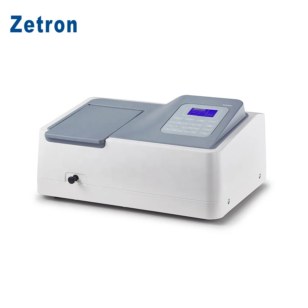 Лабораторный спектрофотометр Zetron с одинарным бобевольфрамом и дейтерием