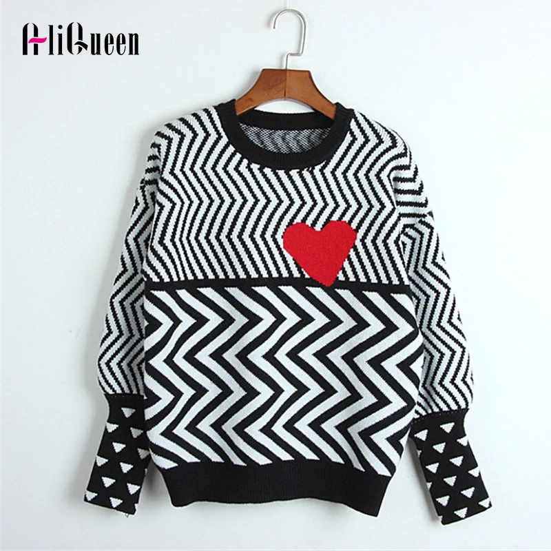 Осень-зима 2021 женские рождественские свитера топы с длинным рукавом и