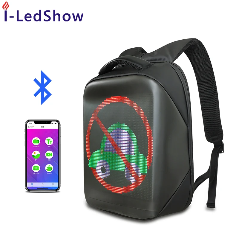 Лидер продаж динамический светодиодный рекламный рюкзак|Рекламная подсветка| |