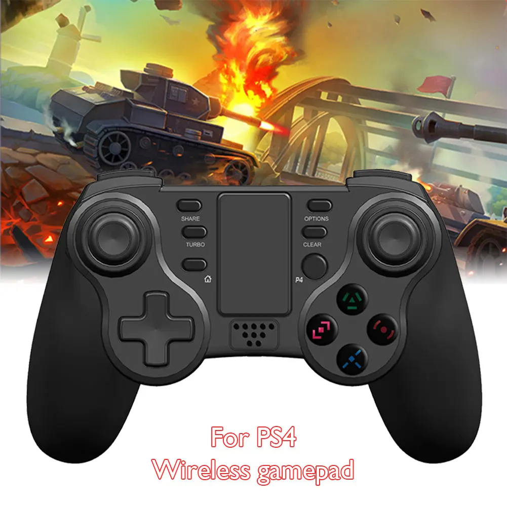 

Bluetooth-compatible Wireless Gamepad Controller Vibration Joystick Gamepads for PS4 Playstation 4 Console Joystick
