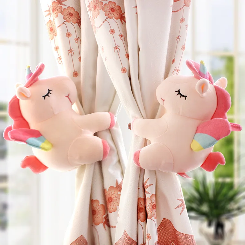 Plush Toy Panda Doll Window Curtain Tieback Holder Decoration Tiebacks Hanging Balls for Living Room CP-DS045&ampC | Дом и сад