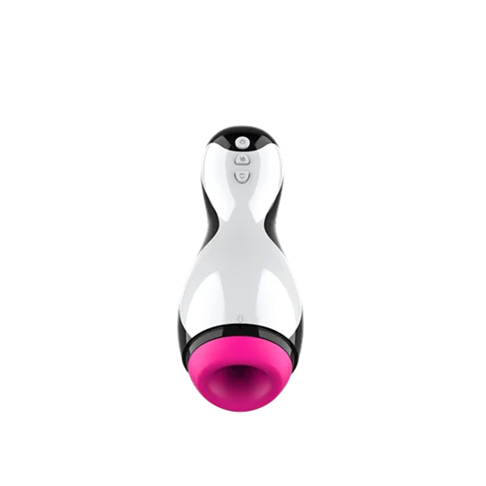 Мужской мастурбатор SHUANGMI в виде пингвина автоматическая выдвижная чашка для