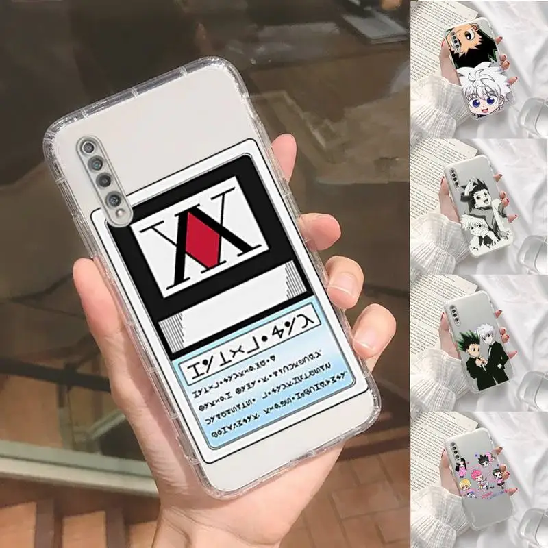 

Hunter X hunter Phone Case Transparent For Xiaomi Redmi note 3 9 7 4 8 8T 10 CC9E 11ULTRA T lite PLAY pro 4G 5G