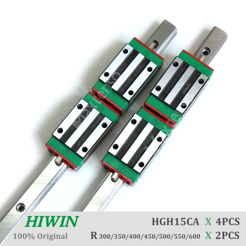 HIWIN HGR15 линейная направляющая рельса HGH15CA блоки каретки детали маршрутизатора 300