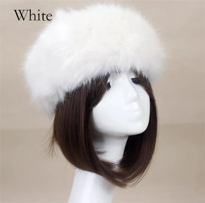 Женские шапки бини зимняя теплая шапка из искусственного меха Пушистая Шапка для