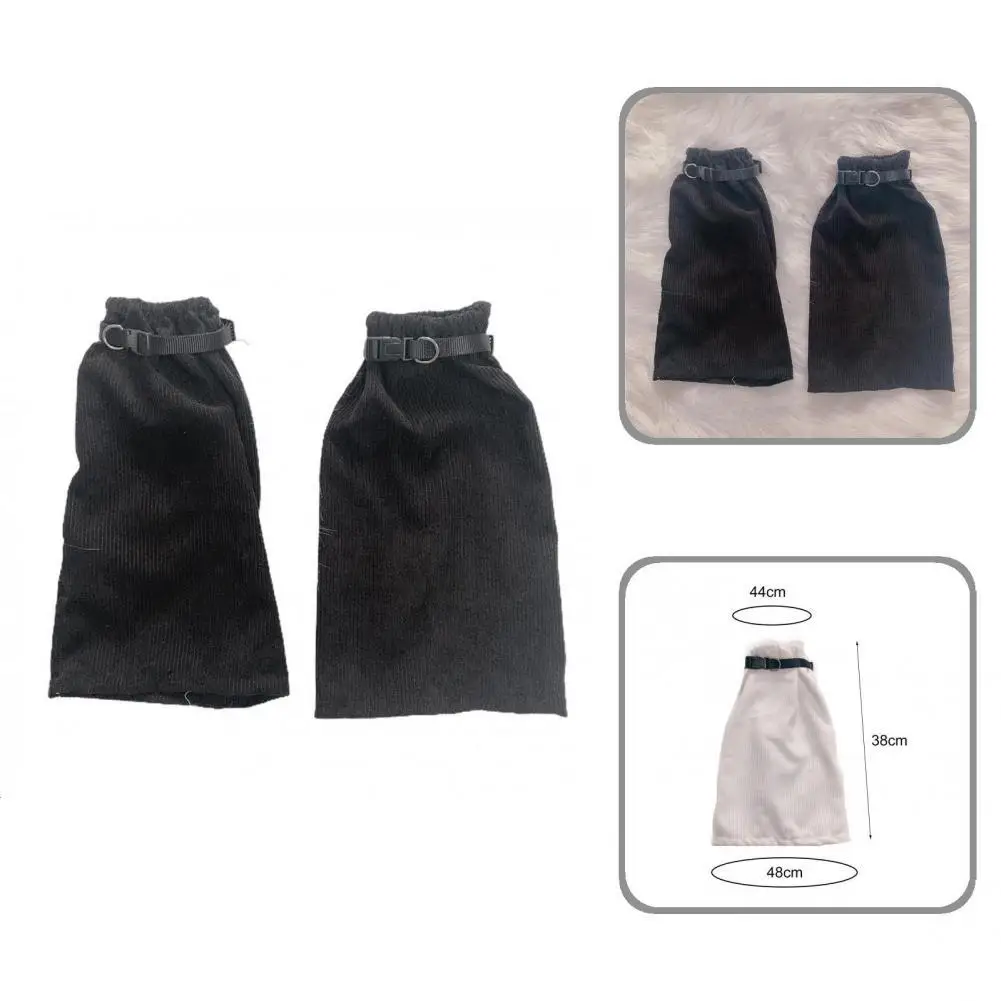 

Female 1 Pair Stylish Windproof Pure Color Leg Socks Autumn Winter Women Leg Socks Y2K Style for Office