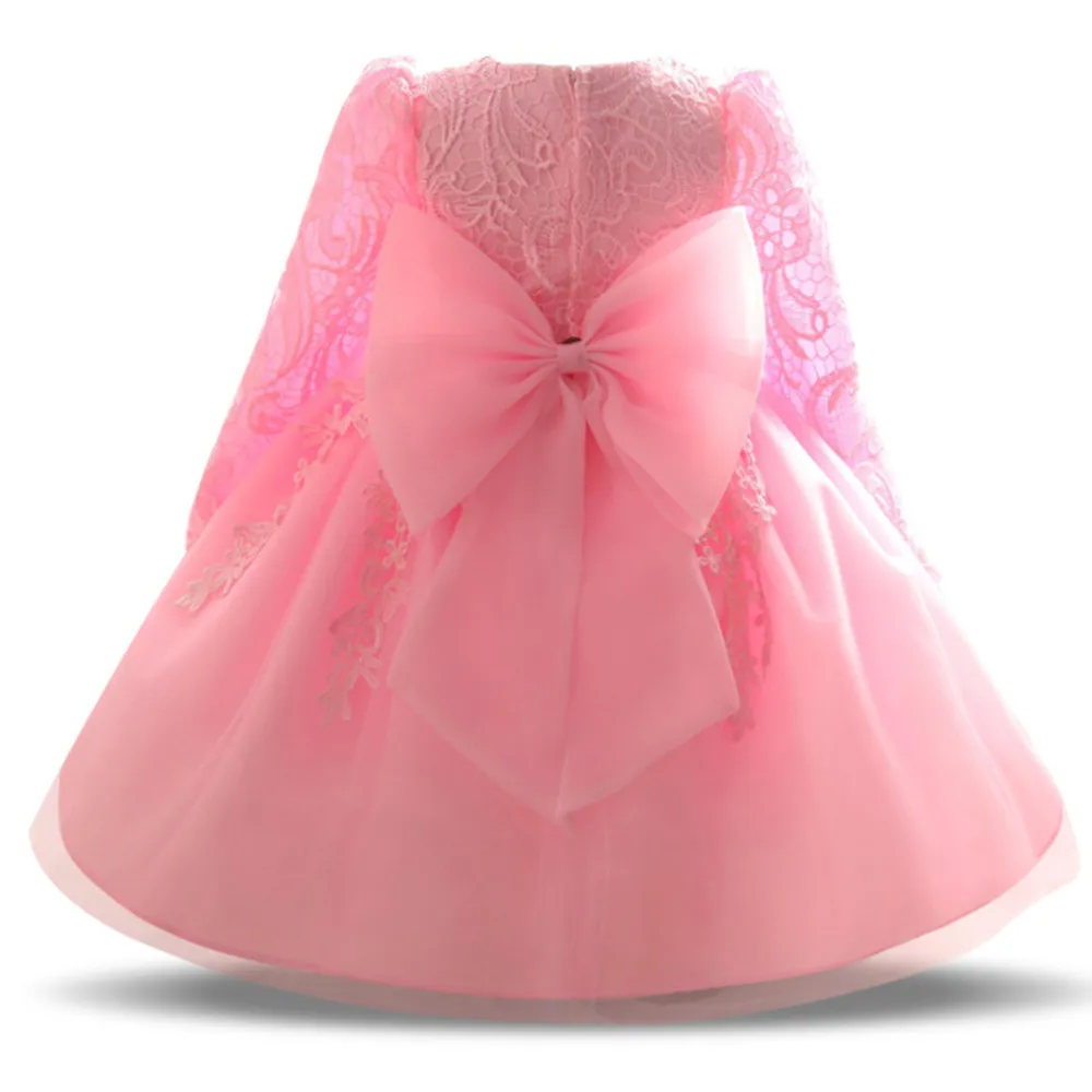 Платья с длинными рукавами для новорожденных девочек одежда первого дня