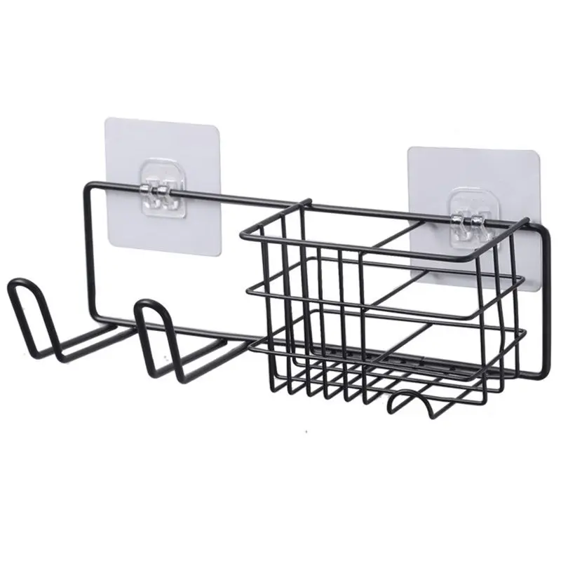 Настенный фен для хранения Организатор держатель Вешалка использования в Ванная