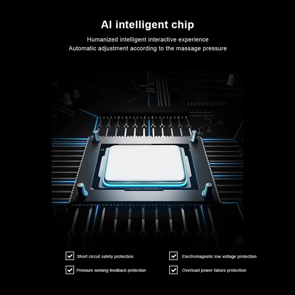 

Electric Massager Touch Screen Handheld Portable Fascia Device Muscle Relaxation Fitness Deep Relief Massager