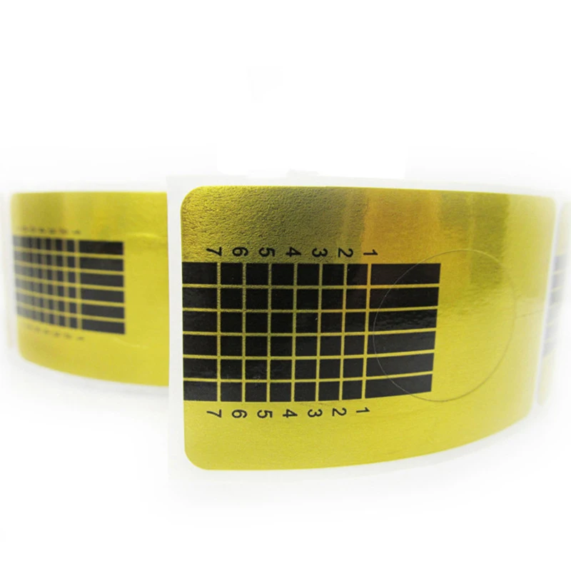 500 шт. форма для французского маникюра акриловый УФ гель наращивания гелевая