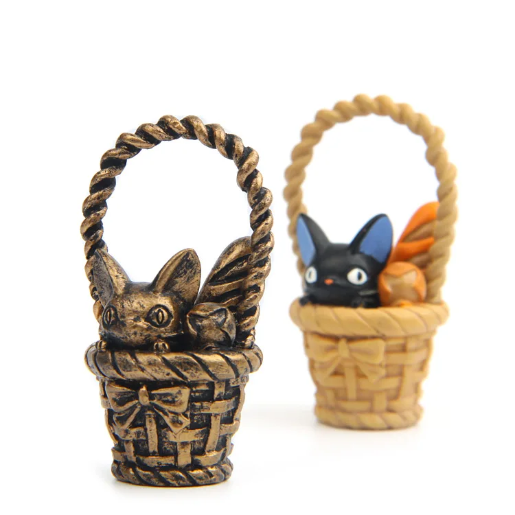 Аниме экшн фигурка Кики служба доставки черный Кот корзина для хлеба сделай сам