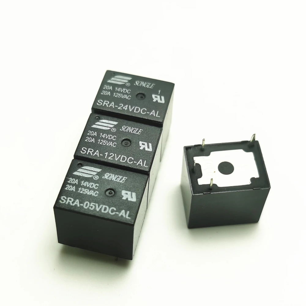 10 шт./Iot Мощность реле SRA- 05VDC 12VDC 24VDC-AL-CL T74 20A 4pin 5pin 5 В 12 24 постоянного тока |