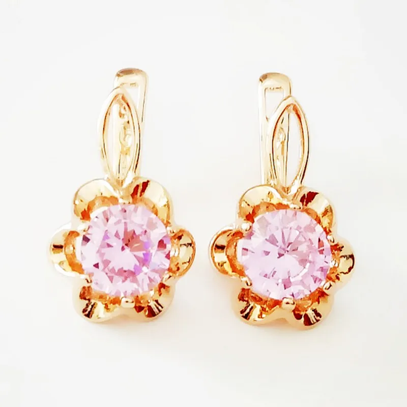 Корейские серьги женская бижутерия роскошные подвески с кубическим цирконием