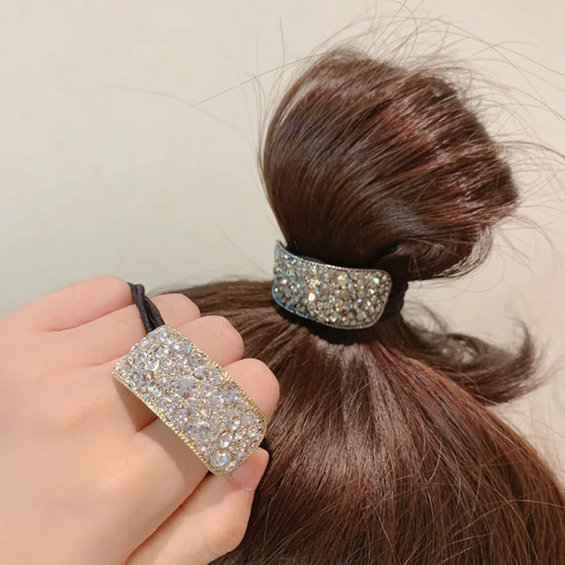 

Fashion Arc Geometric Rhinestones Hair Accessories 2021 New Headbands Hair Jewelry
