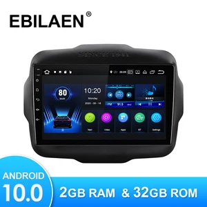 Автомобильный мультимедийный плеер на Android 10,0 для Jeep Renegade 2016, 2017, 2018, Авторадио, GPS-навигация, IPS экран, стерео, RDS, головное устройство, Wi-Fi
