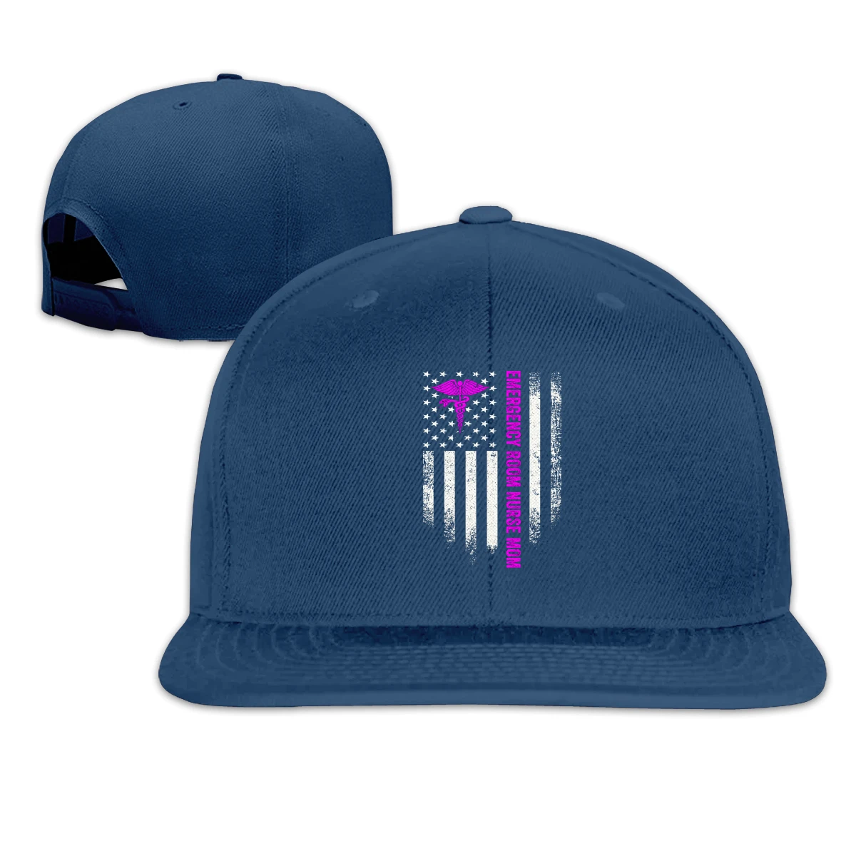 

Emergency Room Nurse American Flag man's woman Fashionable breathable Trucker Hat