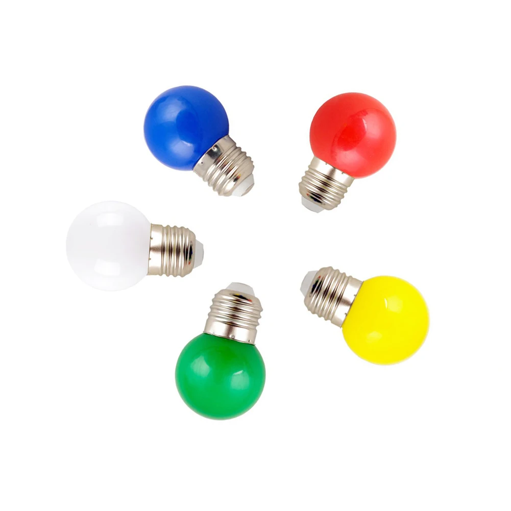 

Led Bulb Light 3W E27 Warm White/White/Red/Green/Blue/Yellow AC220-240V G45 Energy Saving LED Lamp