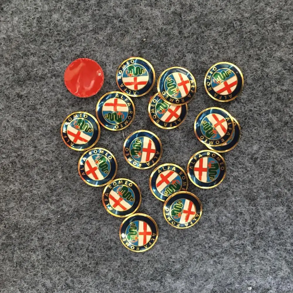 15 мм брелок для ключей эмблема дистанционного управления автомобильный ключ