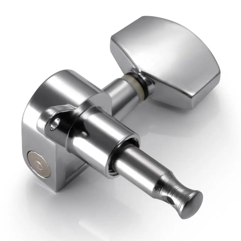 6 шт покрытые серебром акустической гитары Колки ручки гитарная струна