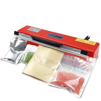 220V Home Electric Plastic Bag Foil Bag Sealing Machine Food Vacuum Sealer Heat Sealing Machine Supermarket Laminator