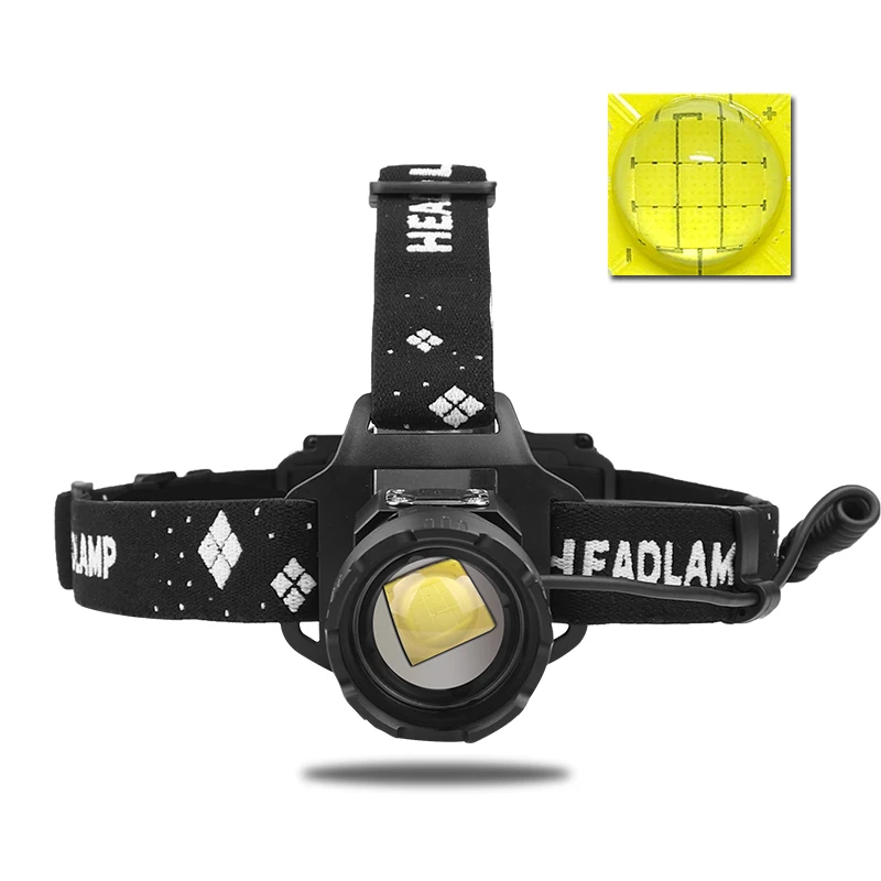 

XHP99 Sensor Headlamp USB Headlight Zoomable Waterproof Flashlight Outdoor Torch For Camping Headlamp Hiking