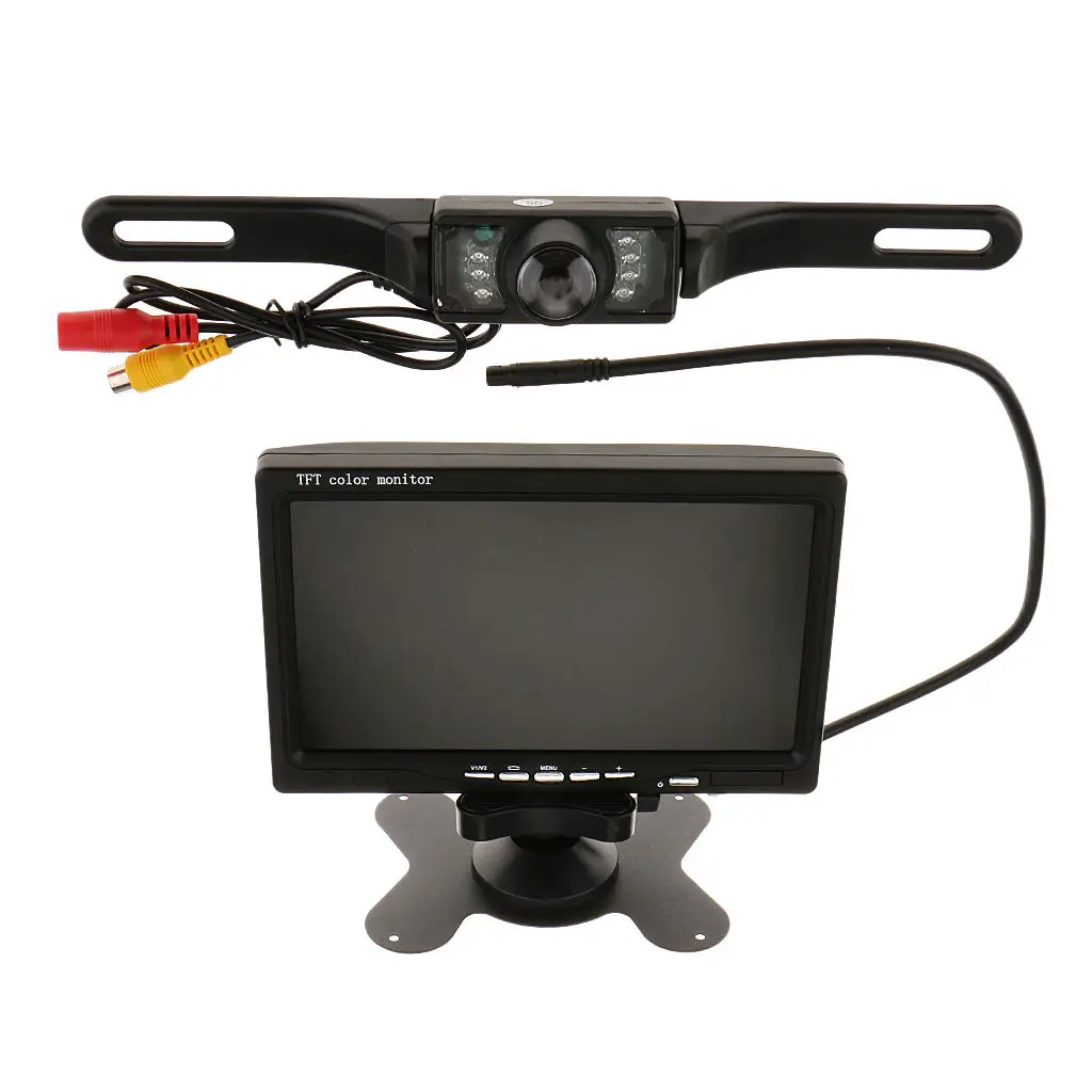 

Wireless Car Rear View Kit 7" LCD Monitor + IR Reversing Camera