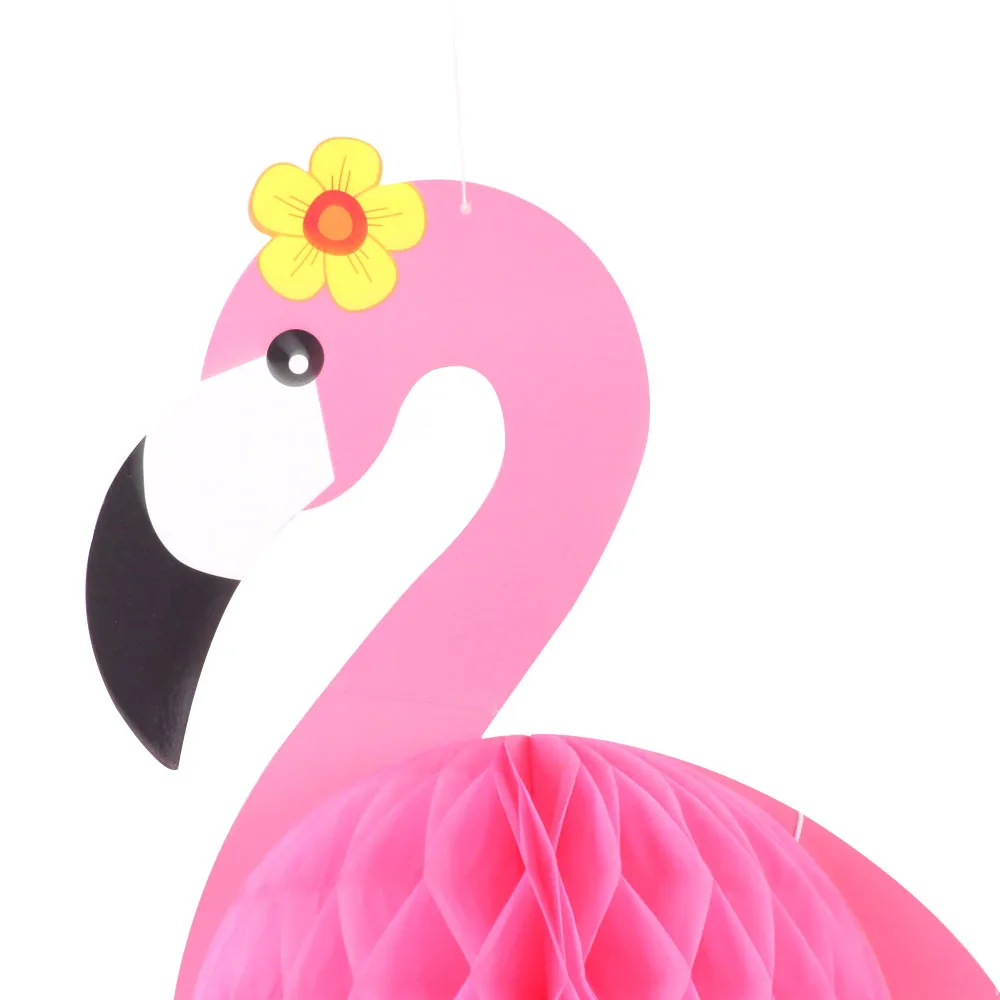 Тканевый мяч с бумажными сотами новые рождественские украшения Фламинго